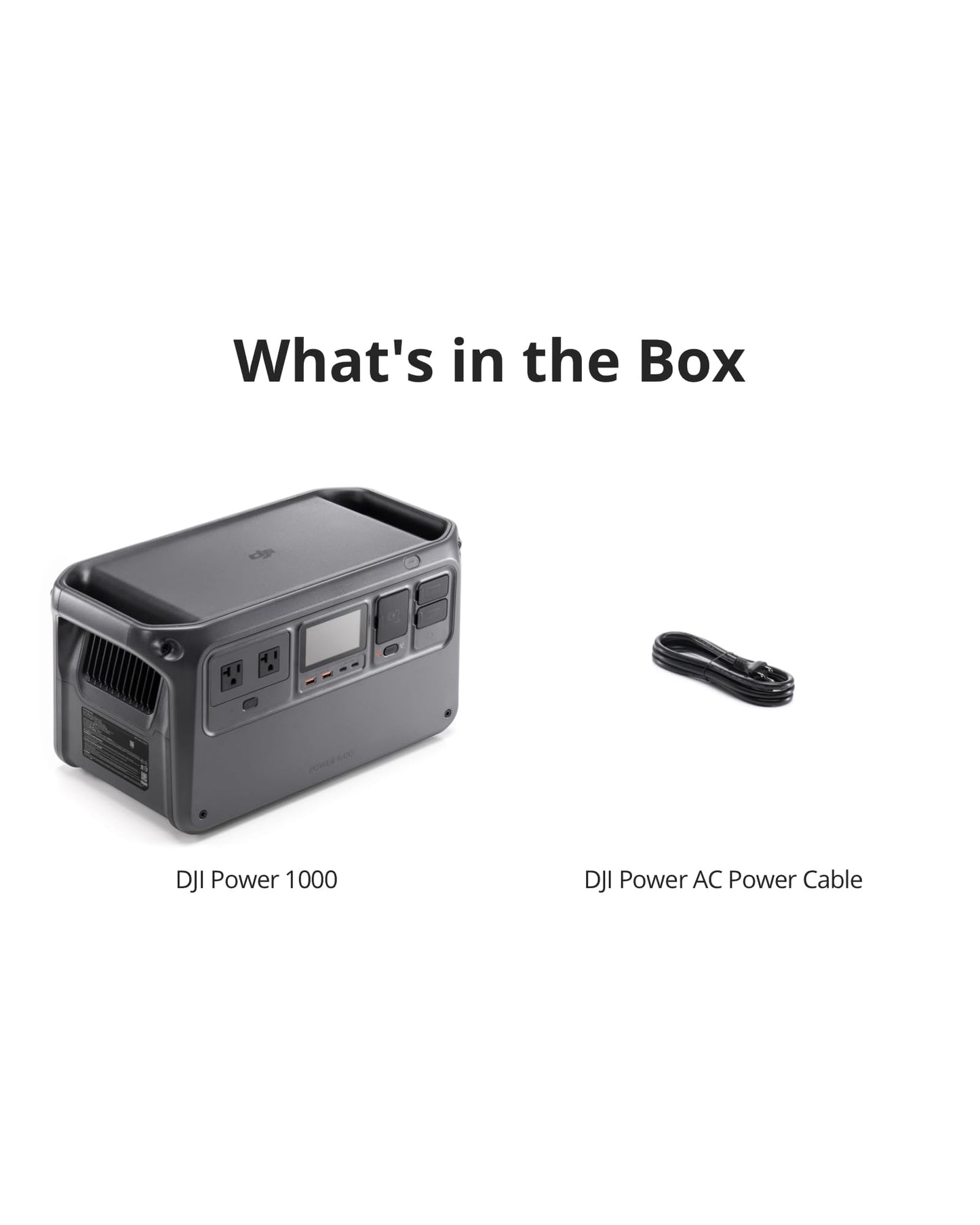 DJI Power 1000 Portable Power Station – 1024Wh Solar Generator