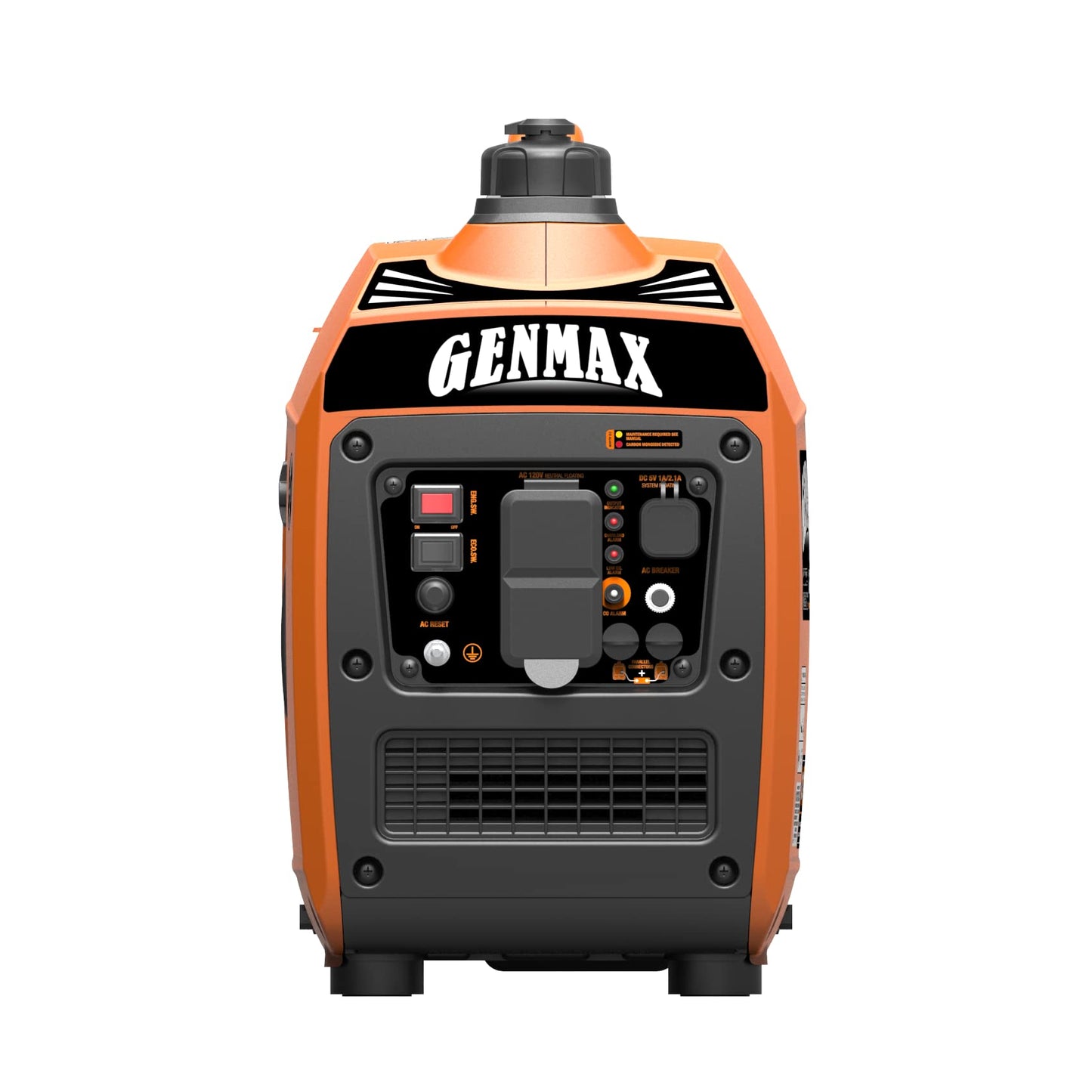 GENMAX 1200W Quiet Portable Gas Generator – Lightweight Design