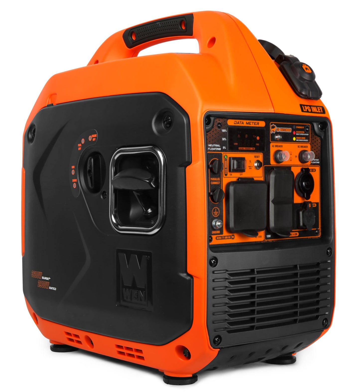 WEN DF360iX 3600W Dual Fuel Portable Inverter Generator