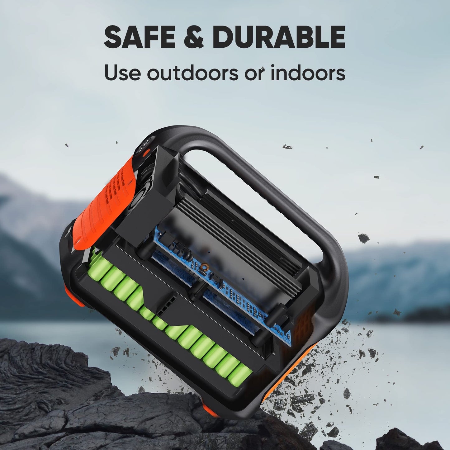 Jackery Explorer 500 Portable Power Station – 518Wh Solar Generator