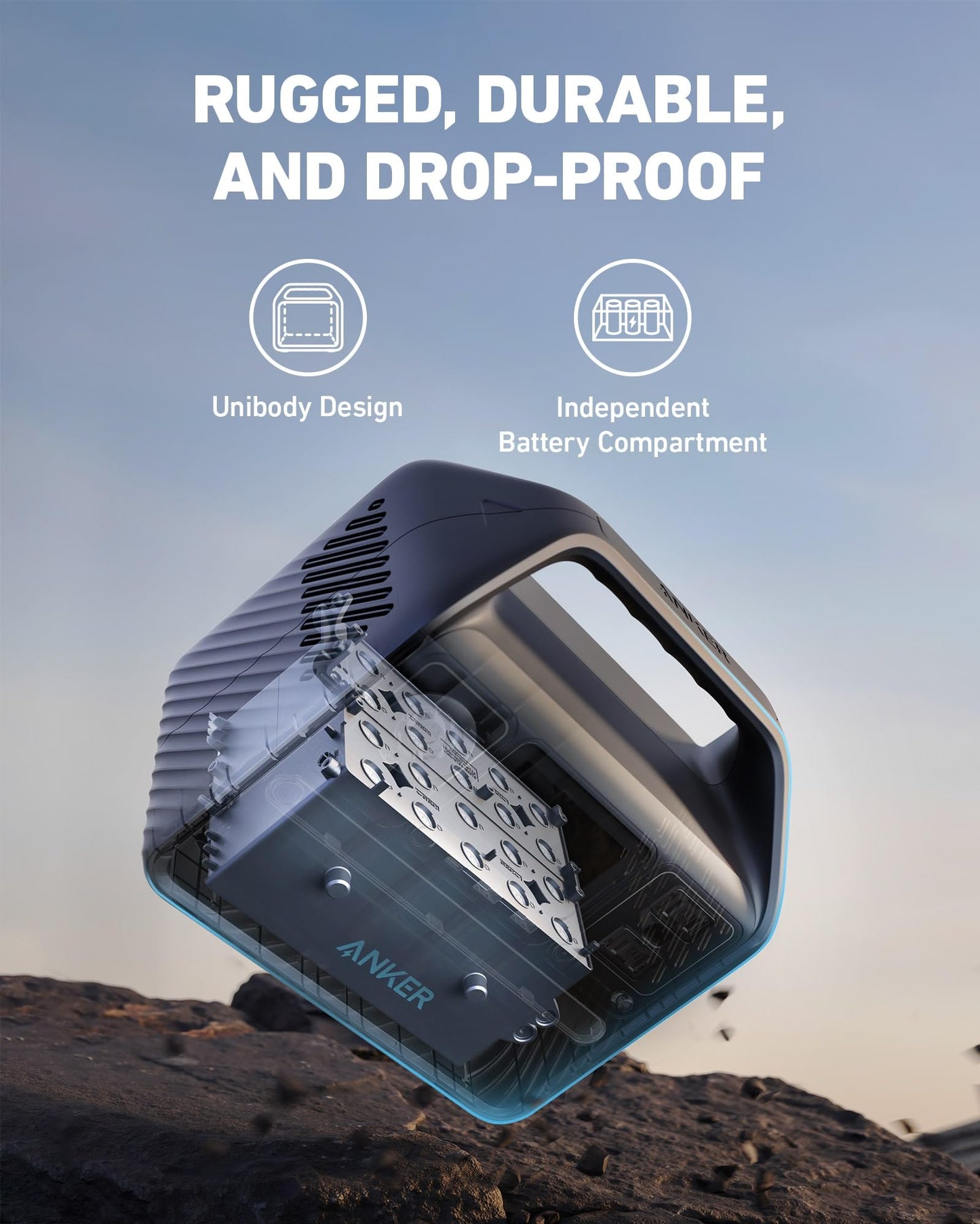 Anker 521 Portable Power Station – 256Wh Solar Generator