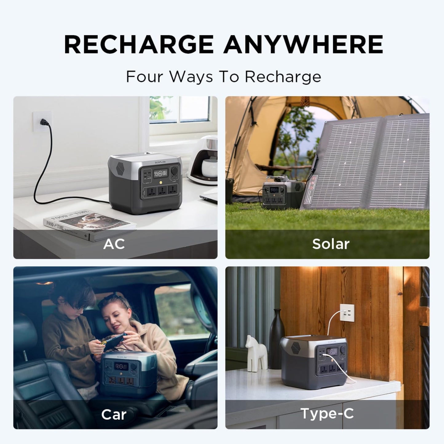 EcoFlow RIVER 2 Pro Portable Power Station – 768Wh Solar Generator