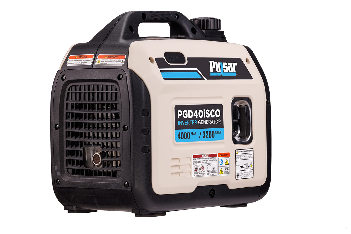 Pulsar PGD40ISCO 4000W Quiet Portable Gas Inverter Generator