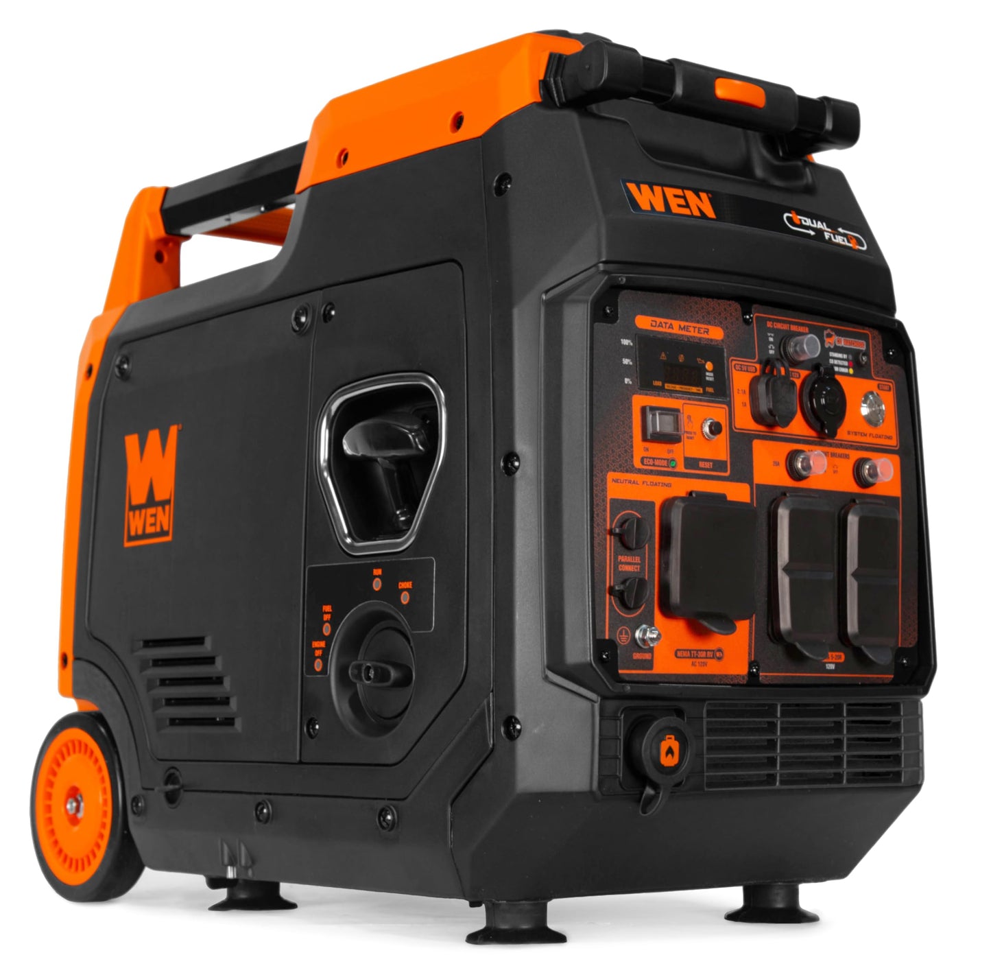 WEN DF480iX 4800W Dual Fuel Portable Inverter Generator