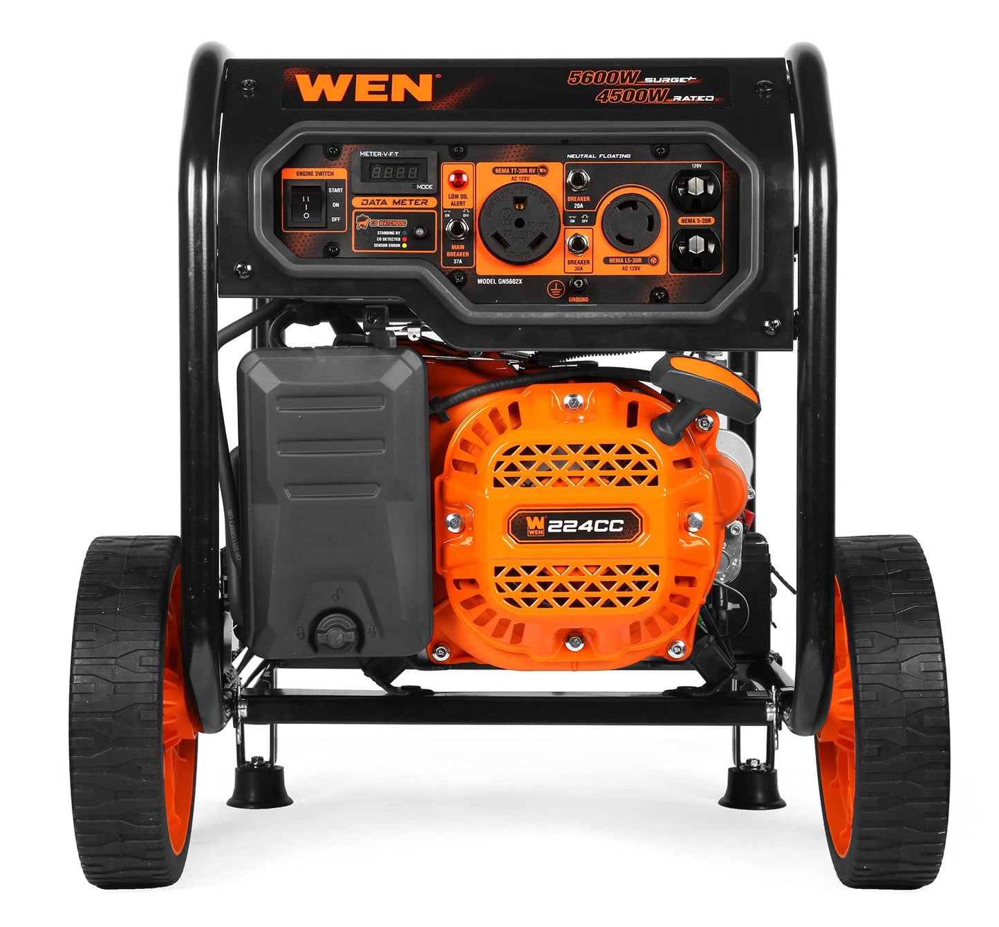 WEN GN5602X 5600W Portable Generator with Electric Start