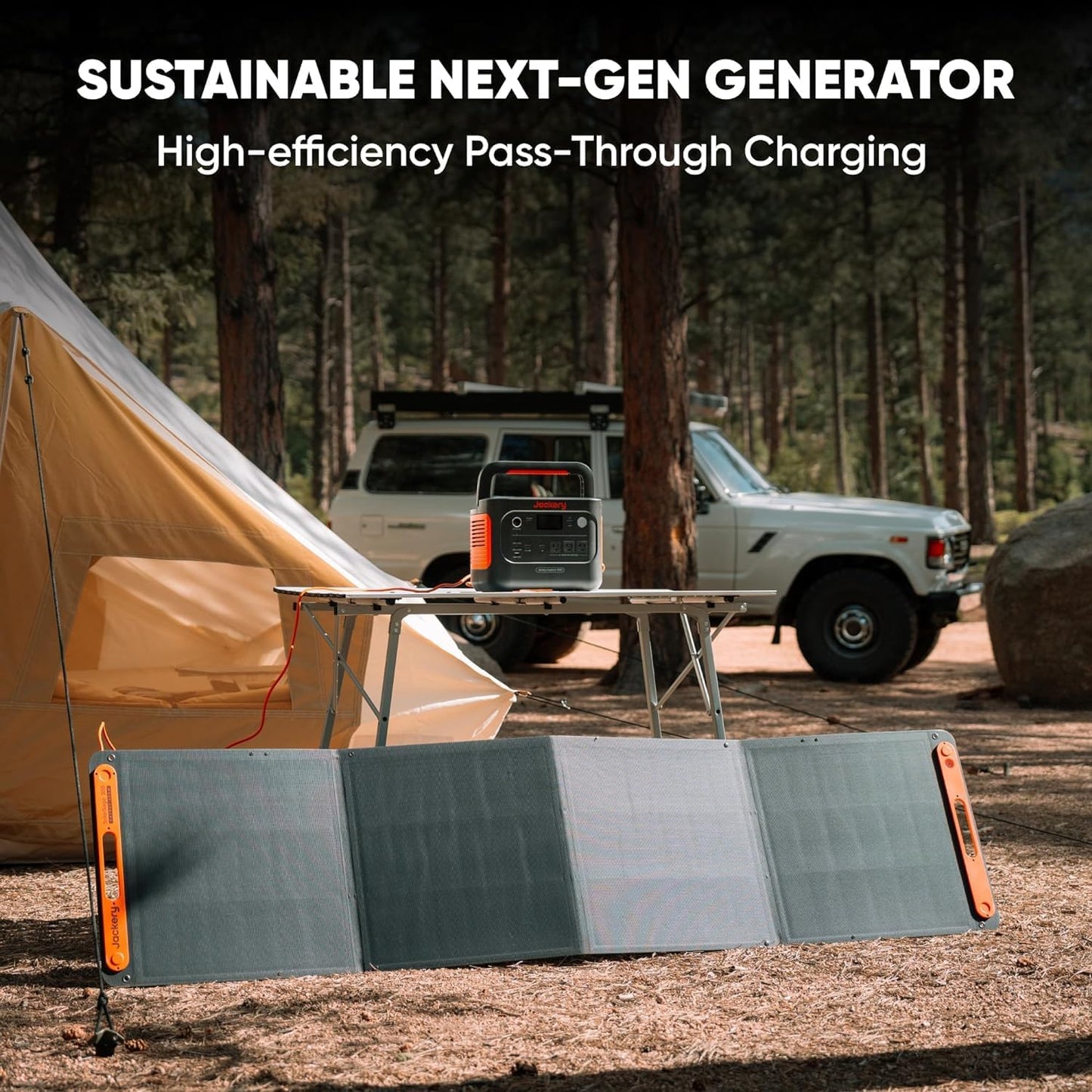 Jackery Explorer 1000 v2 Portable Power Station – 1070Wh Solar Generator