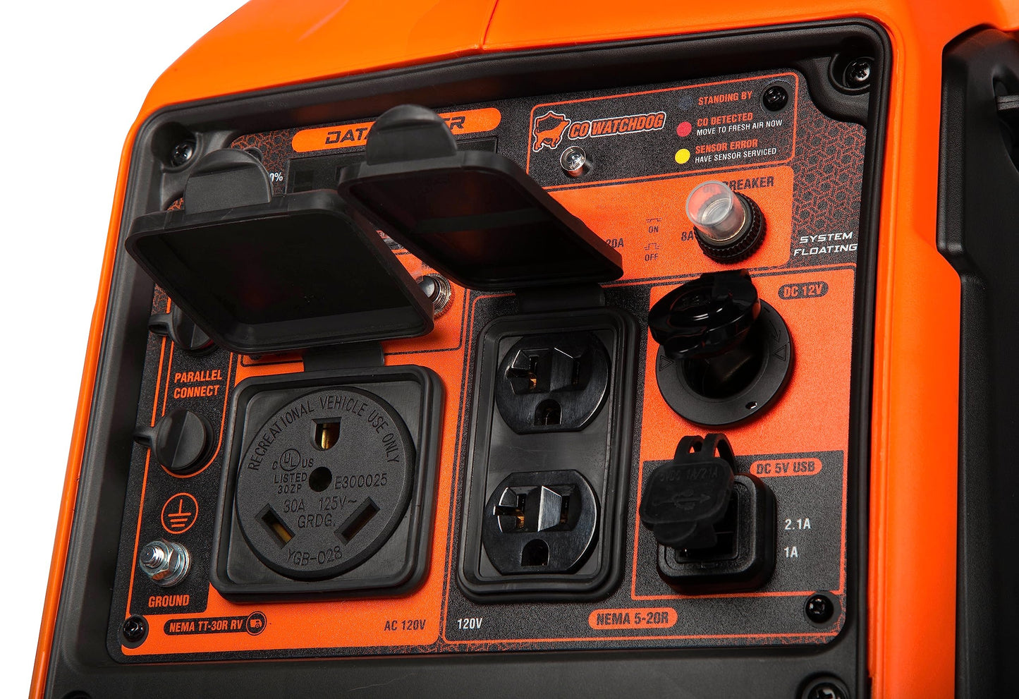 WEN DF360iX 3600W Dual Fuel Portable Inverter Generator