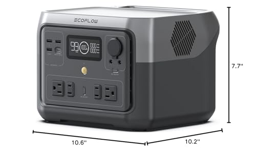 EcoFlow RIVER 2 Max Portable Power Station – 499Wh Solar Generator