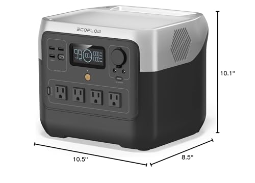 EcoFlow RIVER 2 Pro Portable Power Station – 768Wh Solar Generator