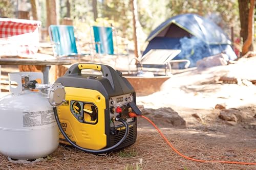 Champion 4000W Dual Fuel Portable Inverter Generator with CO Shield