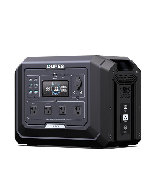OUPES Mega 1 Portable Power Station – 1024Wh Solar Generator
