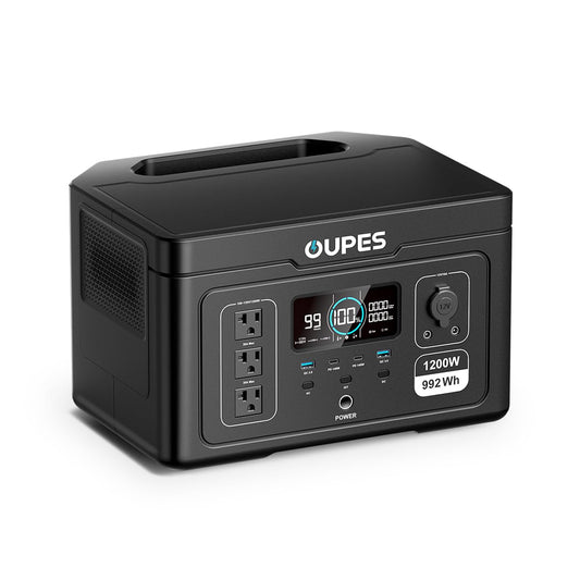 OUPES Exodus 1200 Portable Power Station – 992Wh Solar Generator