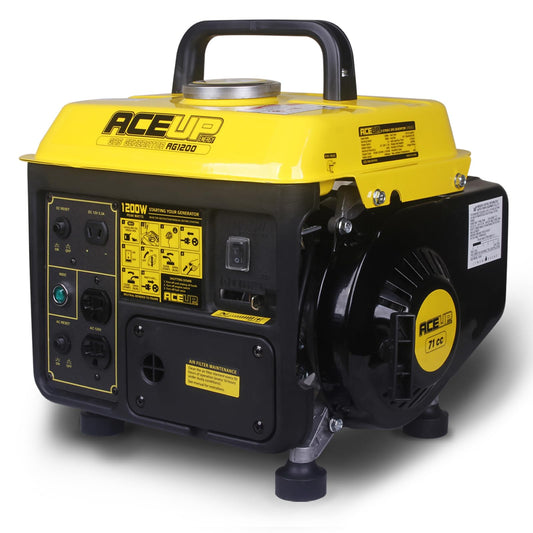Aceup Energy 1200W Gas Powered Portable Generator – Ultralight