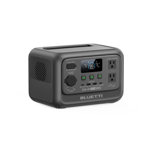 BLUETTI Elite 30 V2 Portable Power Station – 288Wh Solar Generator