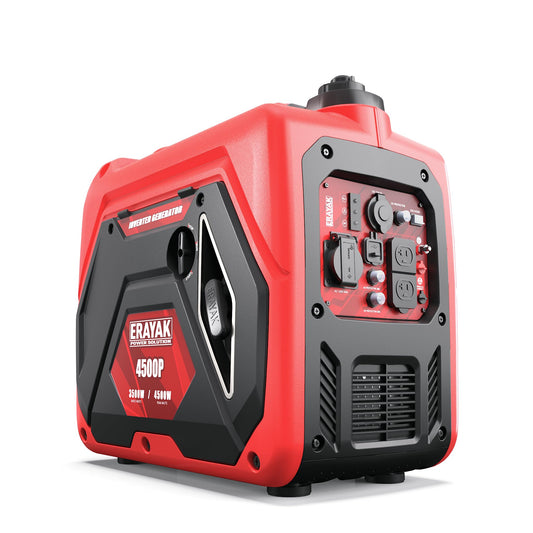 ERAYAK 4500W Portable Inverter Generator – Quiet Gas Powered