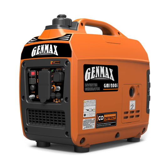 GENMAX 1200W Quiet Portable Gas Generator – Lightweight Design