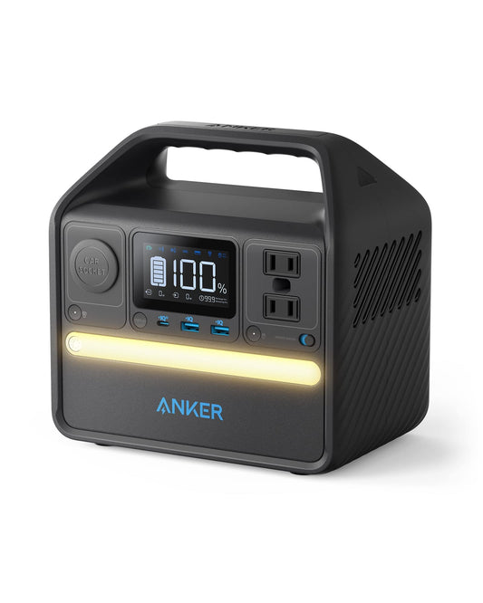 Anker 521 Portable Power Station – 256Wh Solar Generator