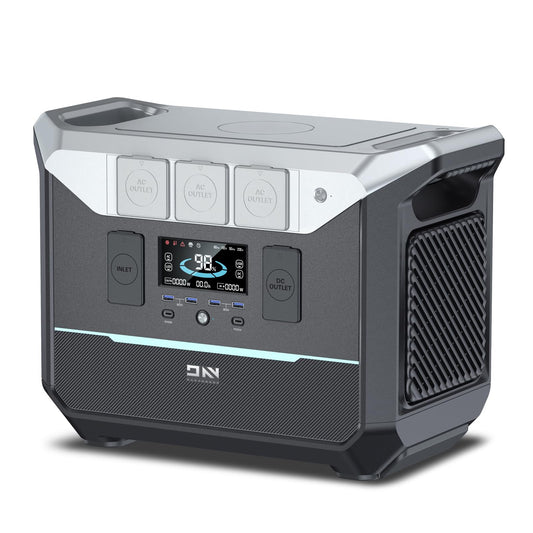Portable Power Station 1800W – 1382Wh LiFePO4 Solar Generator